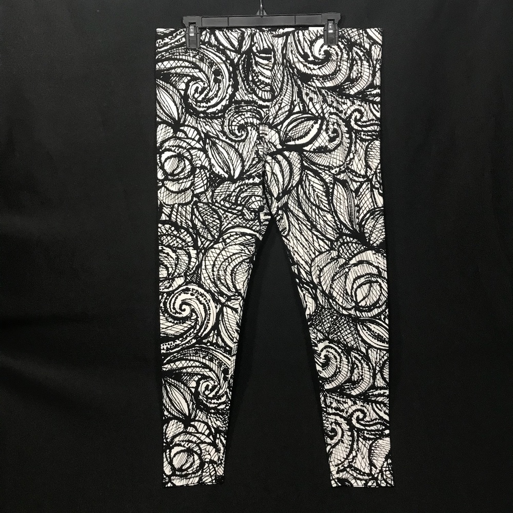 Full Length Knit Leggings by MIXIT Size Large